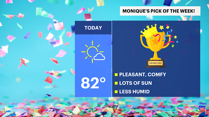 Story image: 1 more beautiful day before the heat builds