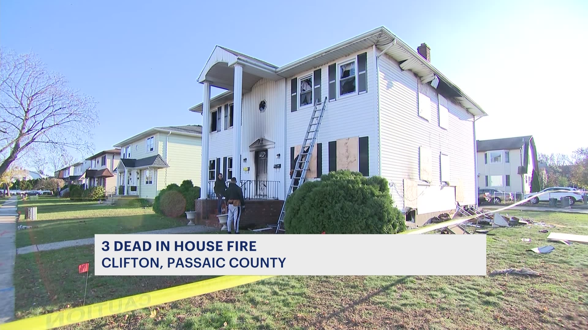 Officials 3 senior citizens killed in Clifton house fire