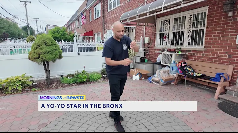 Story image: Castle Hill resident turns yo-yoing into a career
