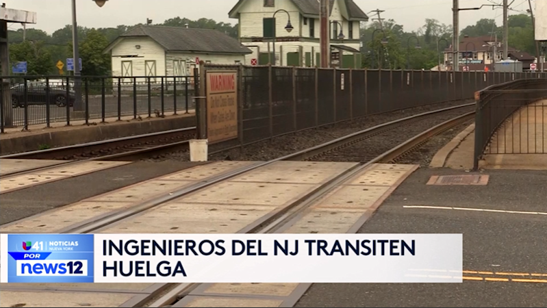 Story image: Univision 41 News Brief: Ingenieros del NJ transiten huelga