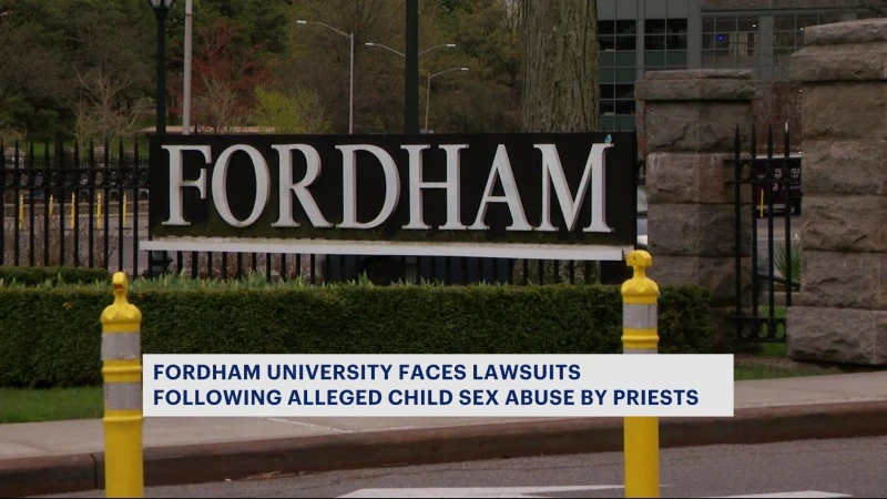 Story image: Lawsuit against Fordham University alleges former priests sexually abused minors on campus