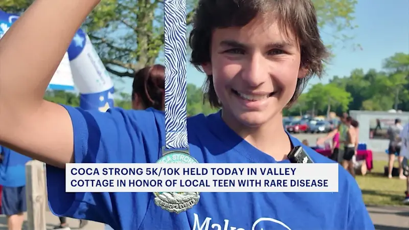 Story image: Rockland teen uses Make-A-Wish to hold 5K, 10K race to fundraise for Global Genes