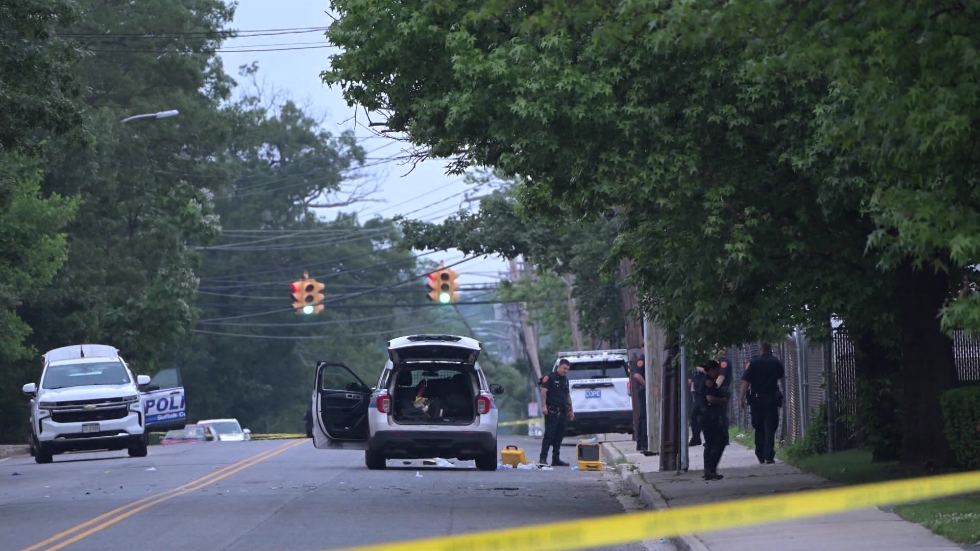 News 12 | Long Island | Police Man Killed In Wyandanch Hit And Run
