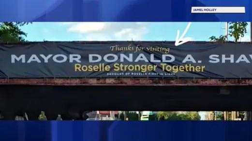 Roselle sign corrected