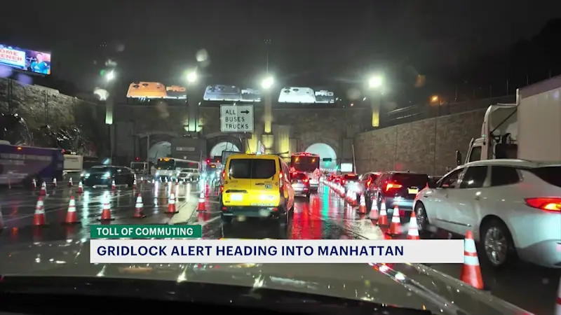 Story image: Toll of Commuting: Brace for gridlock as holiday travel takes over NYC