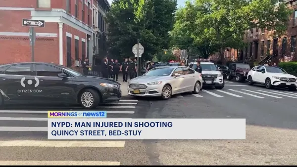Police: Man shot in the stomach, side in Bed-Stuy
