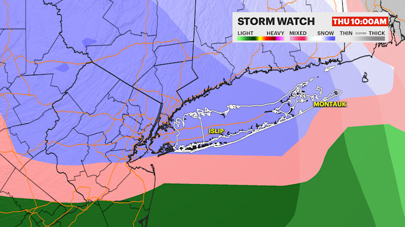 Story image: STORM WATCH: Rain, snow, sleet arriving late Wednesday into Thursday; next storm possible this weekend