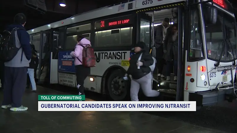 Story image: Toll of Commuting: How Sherill, Ciattarelli would fix New Jersey mass transit