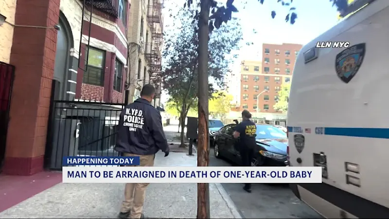 Story image: Bronx man accused of killing 1-year-old girl faces judge