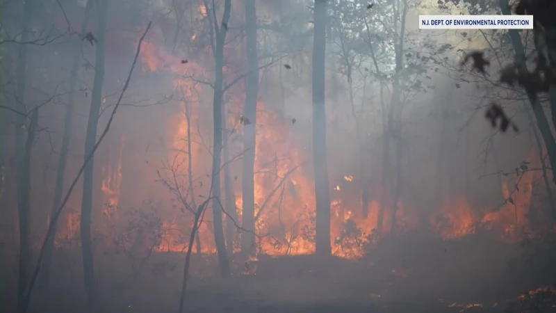 Story image: Officials: Jackson wildfire that forced evacuation of homes is 20% contained