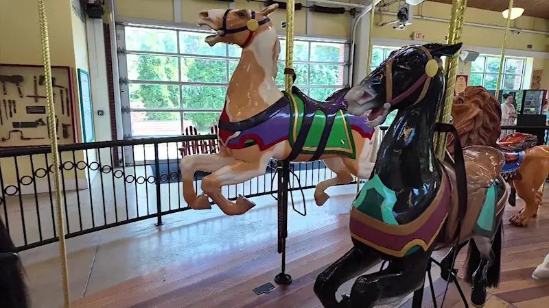 Story image: Nunley's Carousel reopens on Museum Row