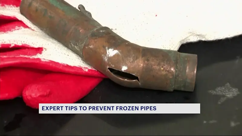 Story image: Expert offers tips to protect your pipes during deep freeze