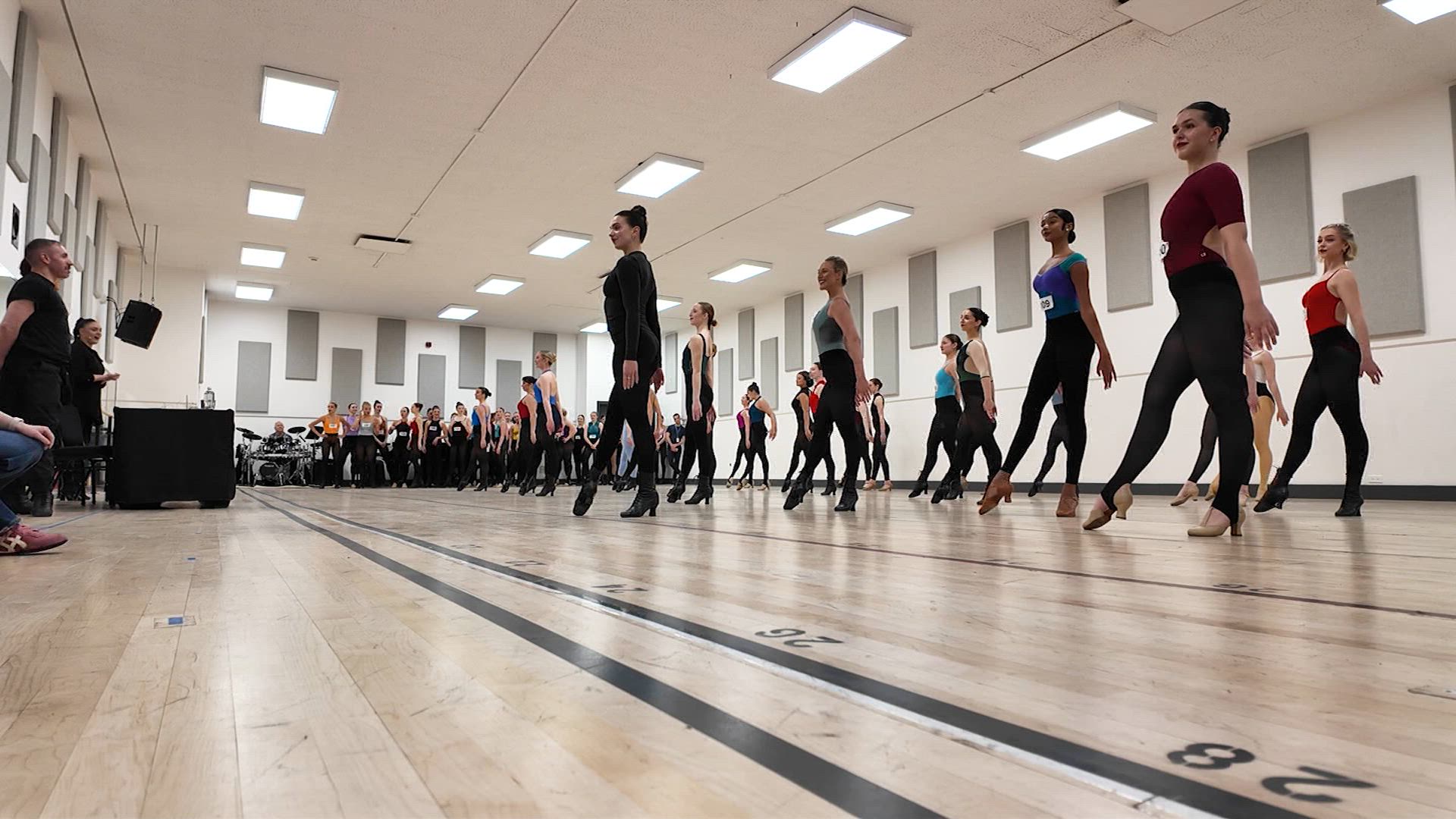 News 12 | New York | An inside look at the Rockettes audition at Radio ...