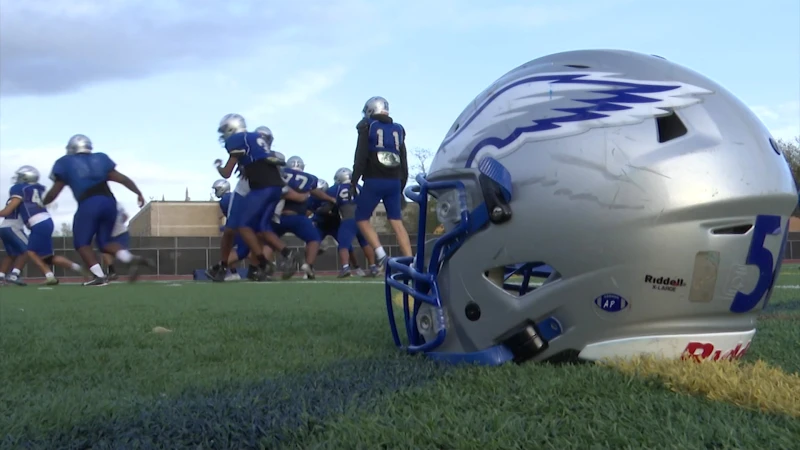 Story image: Copiague HS football team gets first win in 6 years