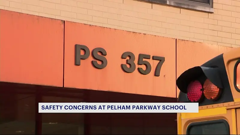 Story image: Parents, community call for help to stop speeding drivers in front of Bronx school 