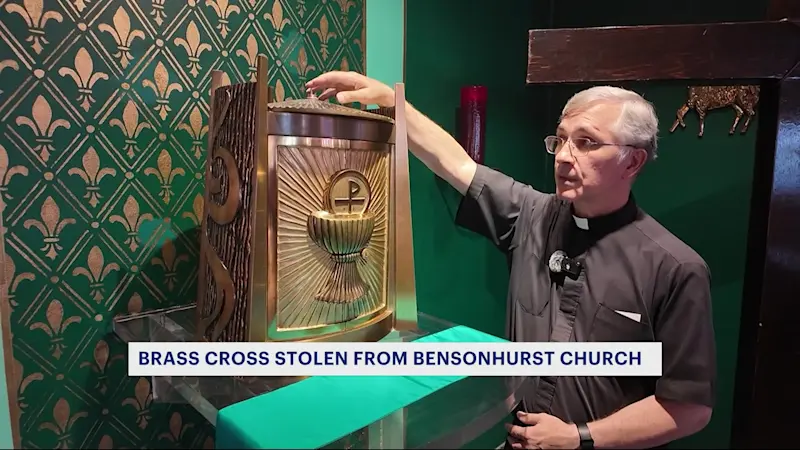Story image: Sacred object stolen from a Bensonhurst church 