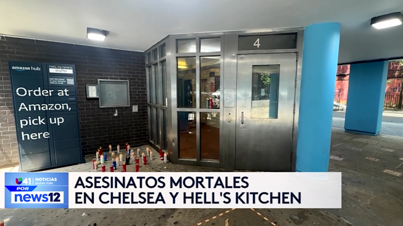 Story image: Univision 41 News Brief: Asesinatos mortales en Chelsea y Hell's Kitchen