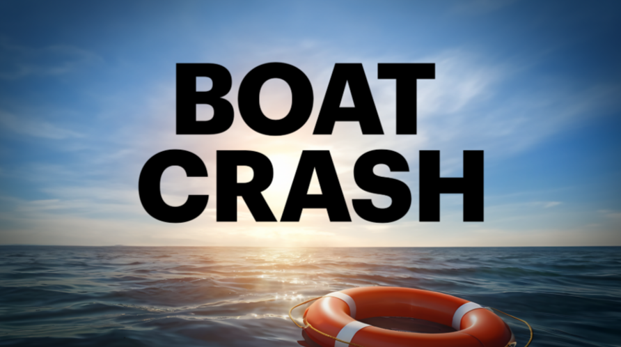 Boat crash