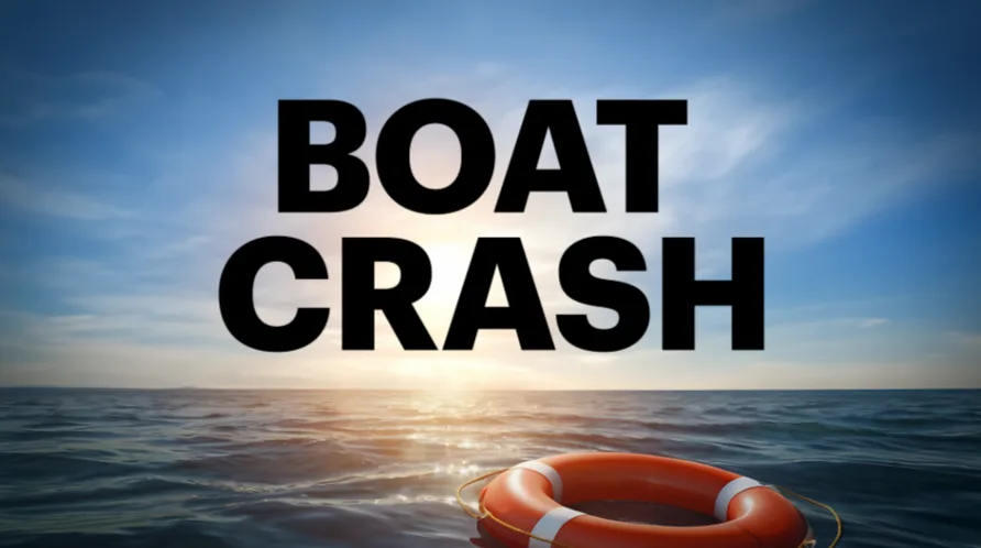 Boat crash