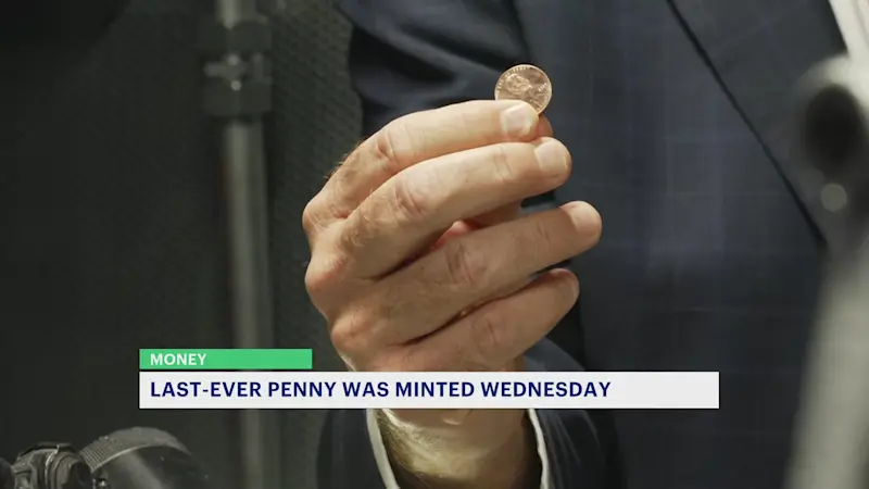 Story image: The penny goes bye-bye: US Mint ends production after 232 years
