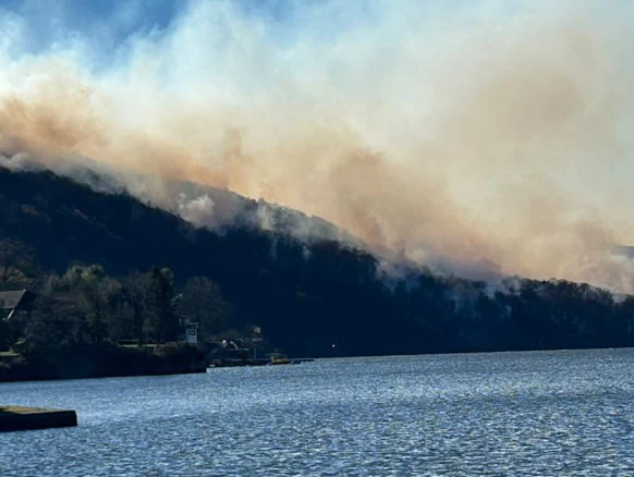 Story image: Controlled burns expected to intensify as wildfire firefighting efforts continue in Greenwood Lake