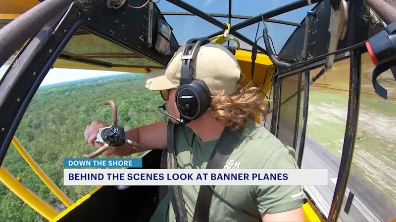 Story image: Down The Shore: Banner planes take flight in Vernon with precision and power