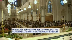 Funeral services held in Newark for Rep. Donald Payne, Jr.