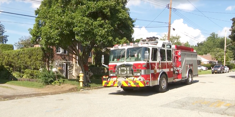 Story image: Fire erupts in basement of Peekskill home 