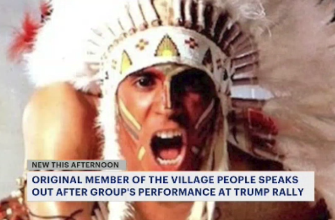 Story image: Original Village People performer reveals he's received threats from fans