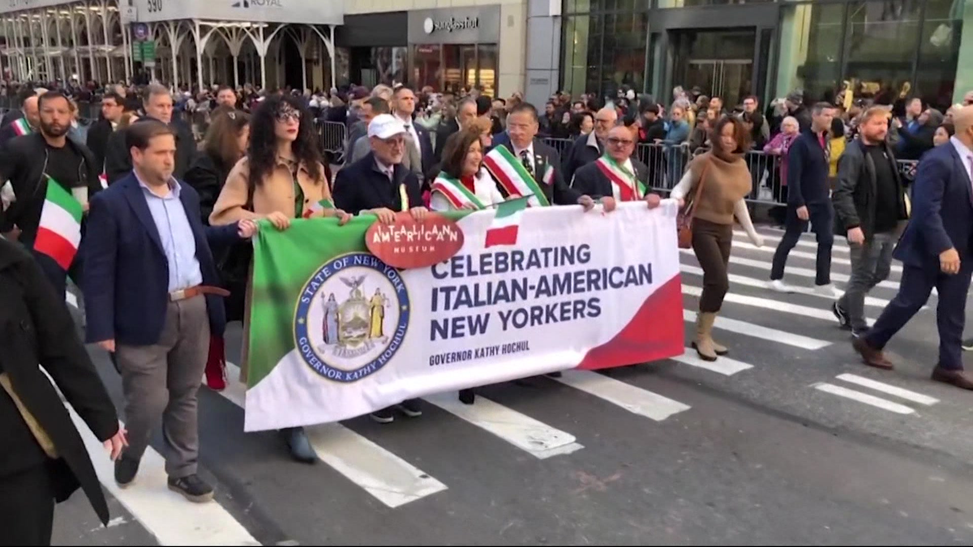 NYC Columbus Day parade canceled due to nor'easter