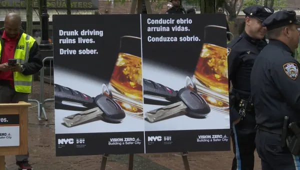 NYPD, DOT crack down on drunk driving ahead of Memorial Day weekend