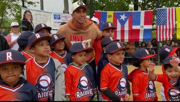 Inaugural ceremony held at Claremont Park for Rolando Paulino Little League teams