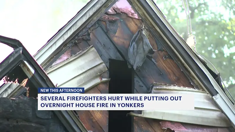 Story image: Yonkers house fire leaves several responders with minor injuries
