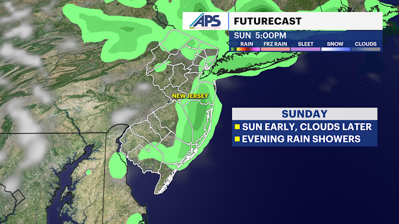 Story image: Warmer temps return with sunshine through the weekend 
