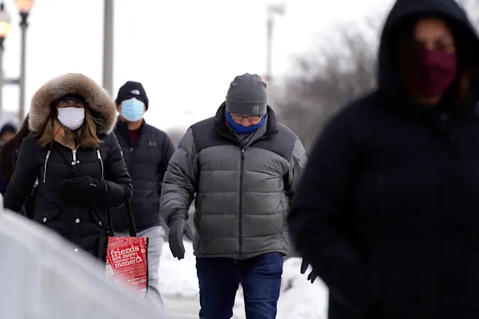 Story image: Bitter cold weather continues in the Bronx