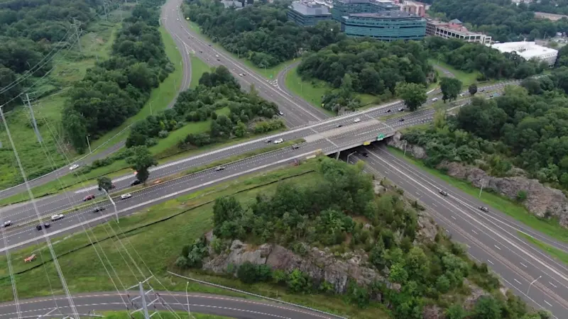 Story image: 'We're closer now.' State DOT provides update on Merritt Parkway, Route 7 interchange project