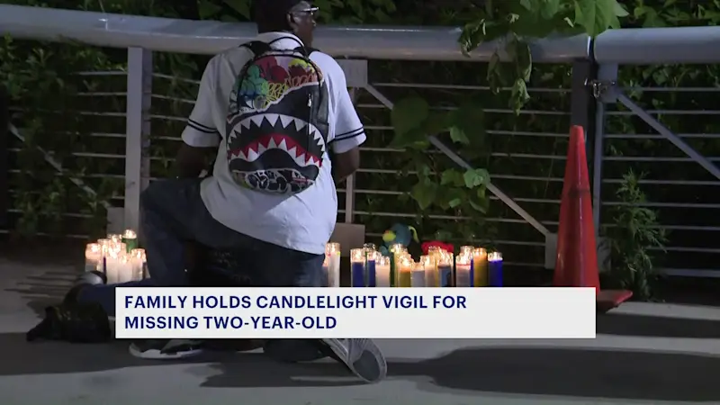 Story image: Family holds vigil for missing Bronx 2-year-old 