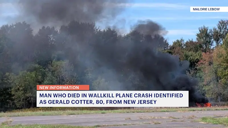 Story image: Pilot killed in single-engine plane crash at Ulster County airport