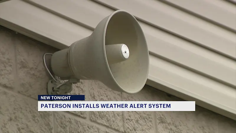 Story image: Paterson installs new weather alert system to increase community safety