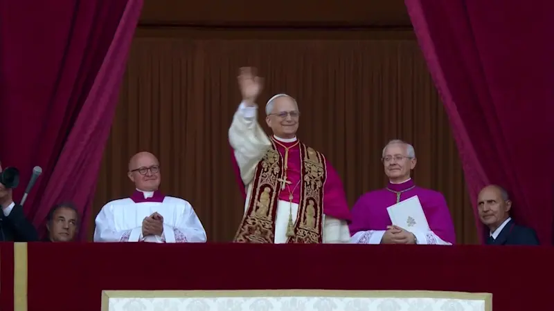 Story image: 'Astounding.' Connecticut reacts to first pope from the US to lead Catholic church