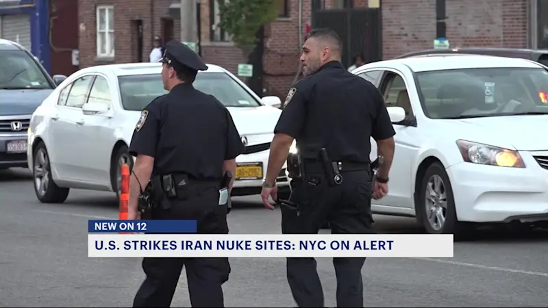 Story image: US bombing of Iranian nuclear sites prompts calls for vigilance in New York City