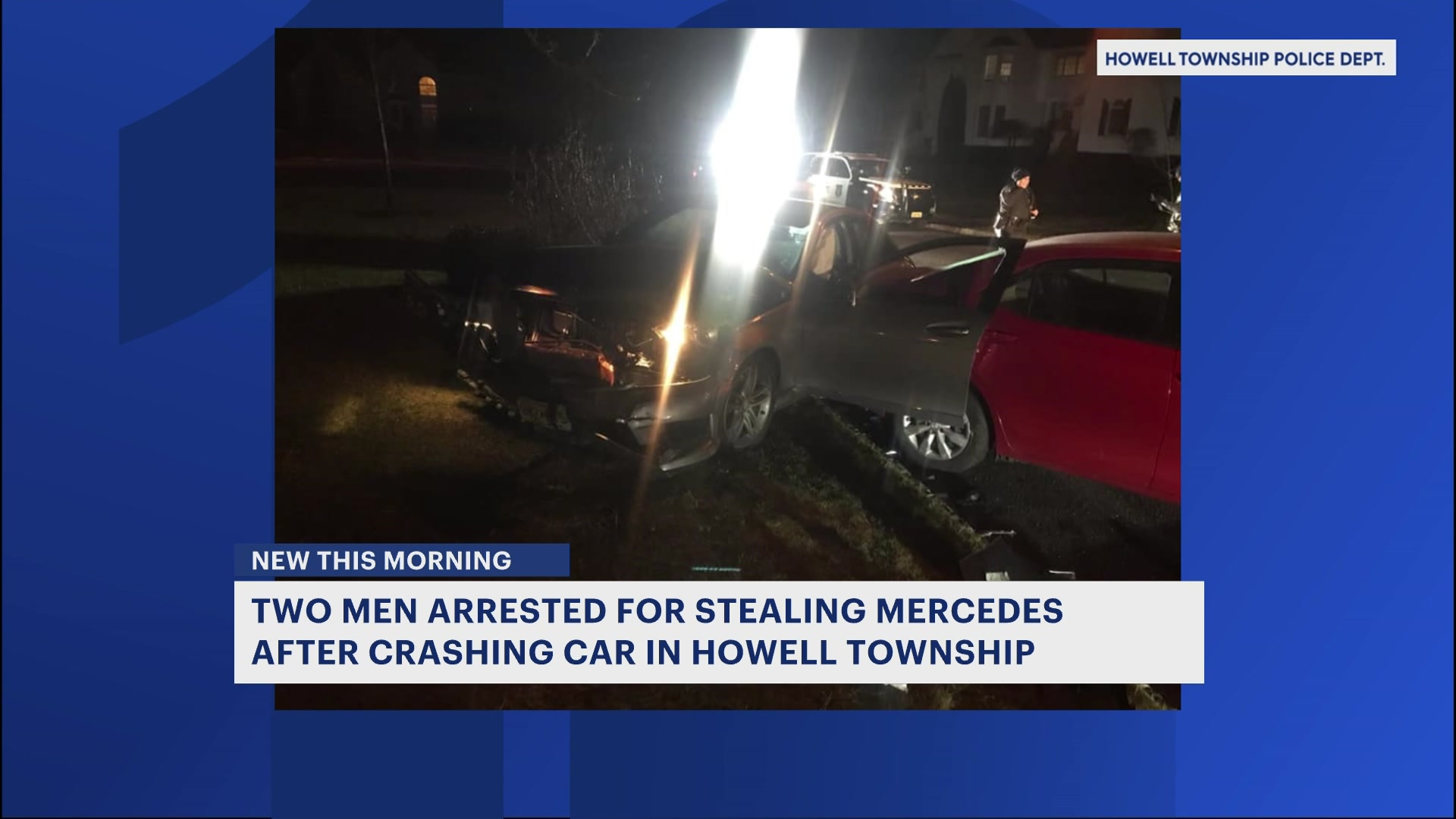 News 12 | New Jersey | Police 2 Men Arrested For Fleeing From Stolen ...