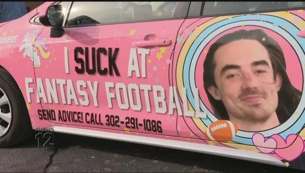 Fantasy football loser in Mamaroneck has to drive his punishment