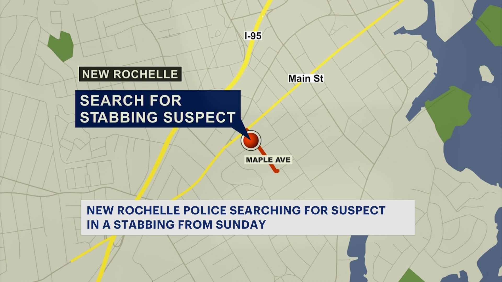 New Rochelle police seek suspect in stabbing incident