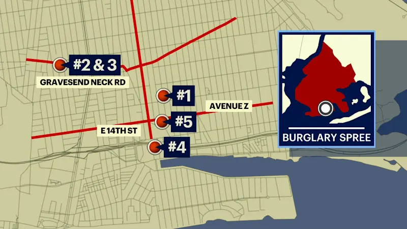 Story image: Brooklyn business owners on alert amid rash of burglaries