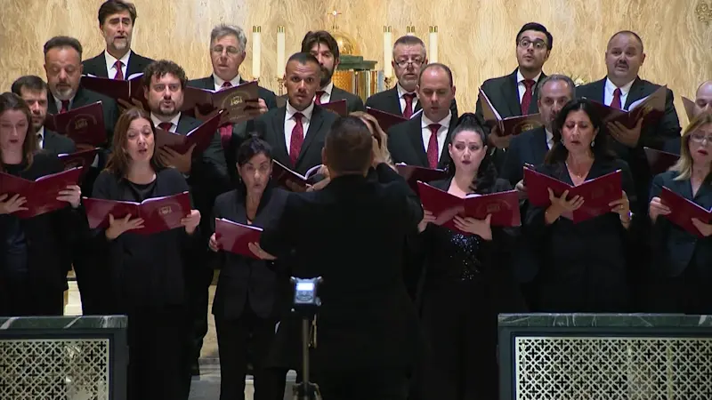 Story image: Sacred night of music: Sistine Chapel choir performs for one night in Brookville