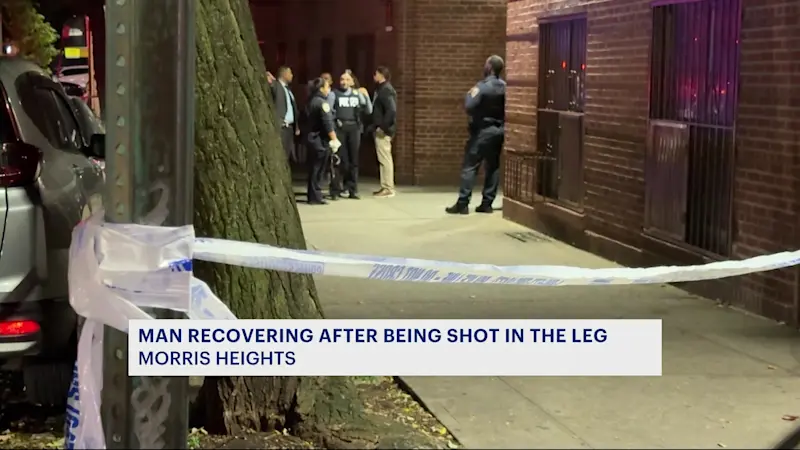 Story image: Man shot in the leg in Morris Heights
