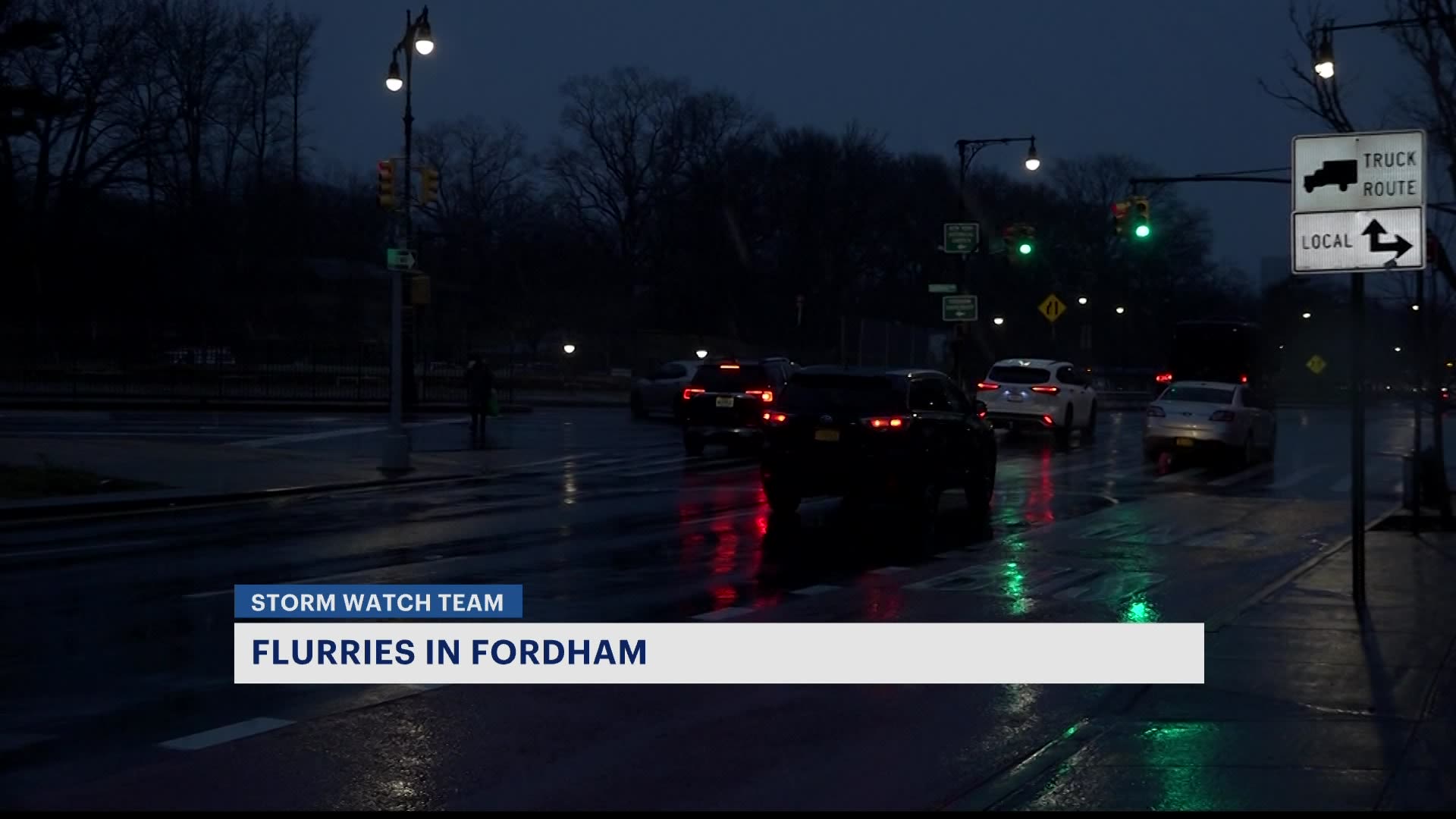 Tracking the storm Monitoring the weather conditions in Fordham