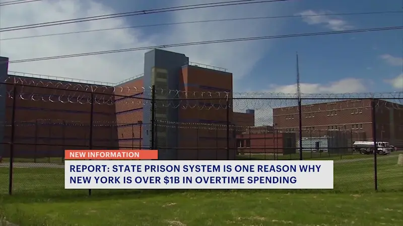 Story image: State overtime costs hit $1.3 billion, with prisons leading the way