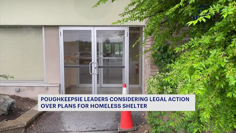 Story image: Poughkeepsie officials may sue Dutchess County government over homeless shelter